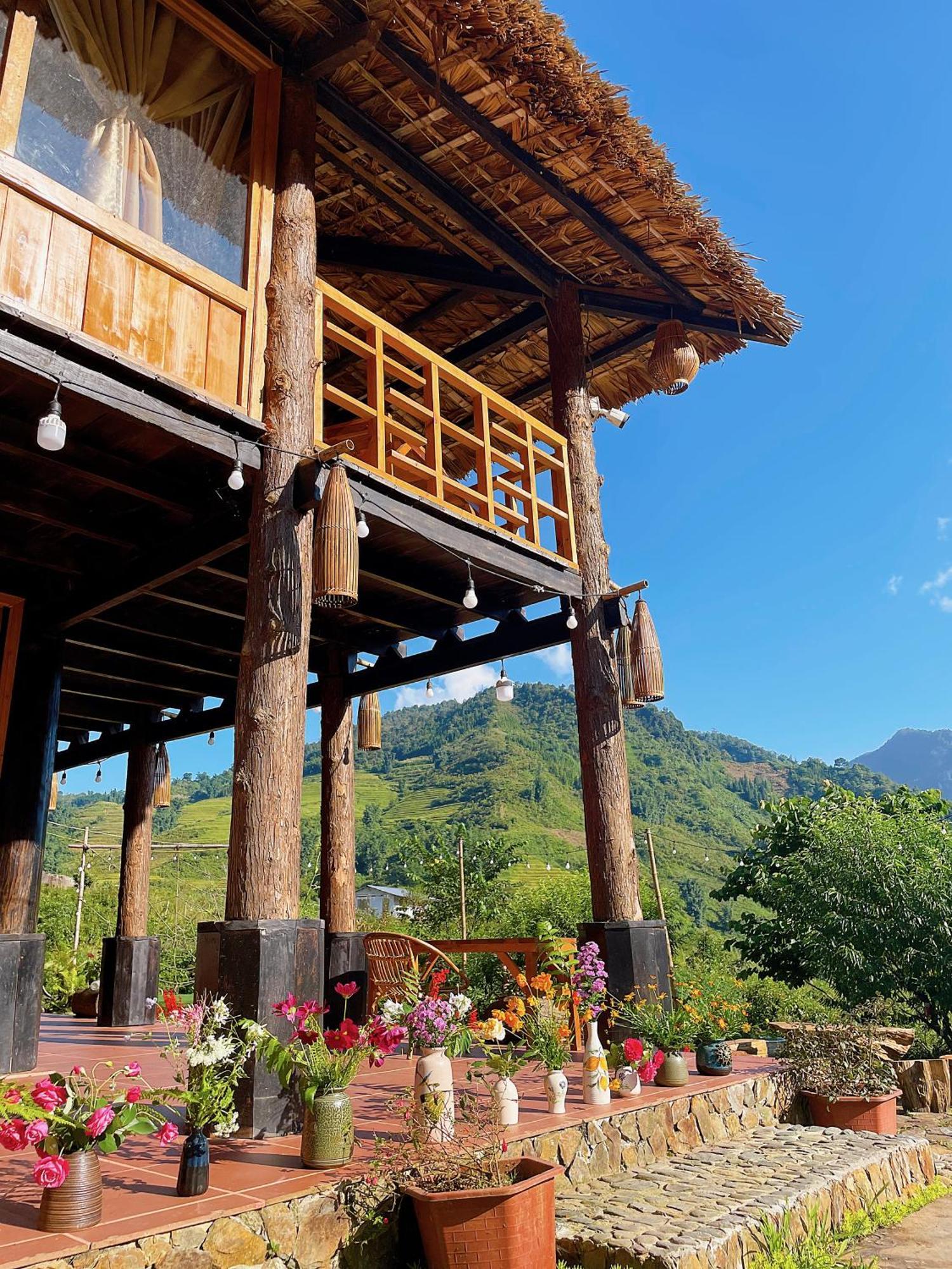 Ngu Chi Son Trekking Sapa Hotel Exterior photo